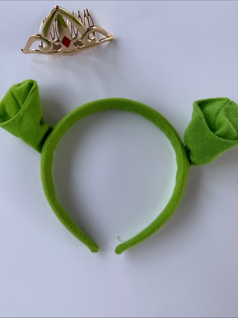 Princess Fiona Shrek Green Character Ear Headband Costume Accessory